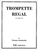 Trompette Regal Organ sheet music cover